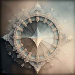 Ornate Snowflake - Festive Winter Decor