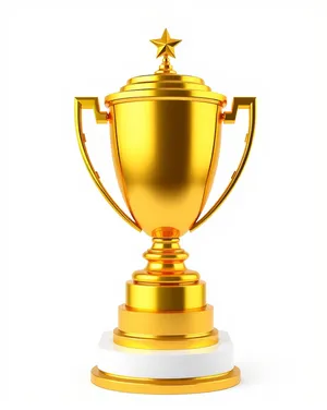 Golden Success Cup Gold Baron Object