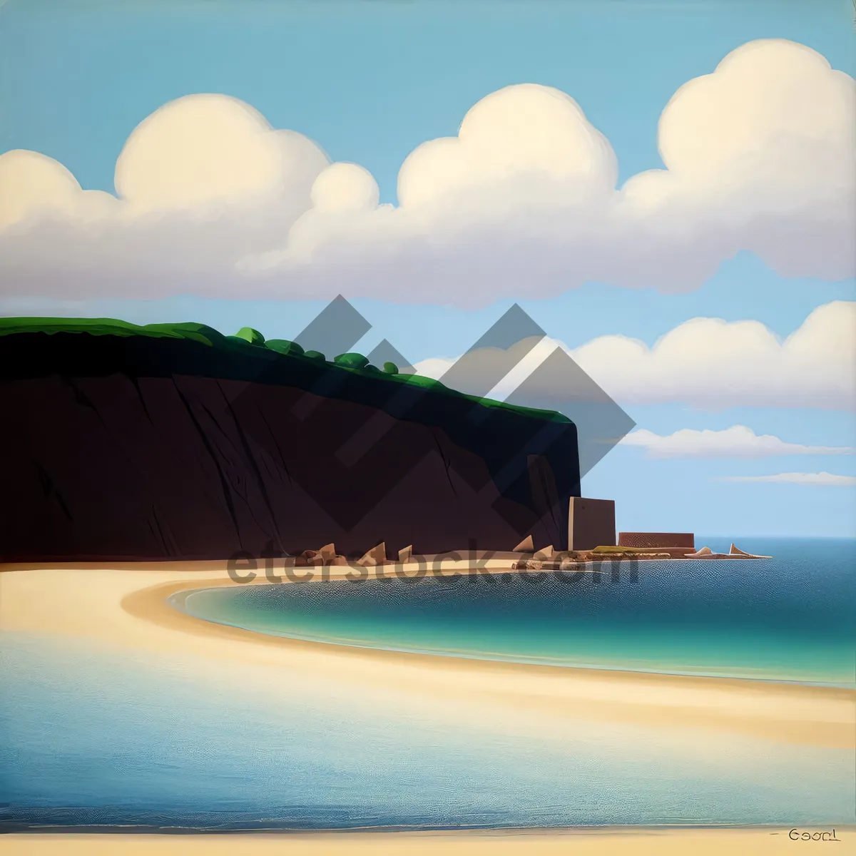Picture of Sunset Beach: A Serene Coastal Scenic View
