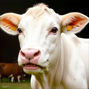 Lush Grazing: Serene Cattle on a Rural Ranch