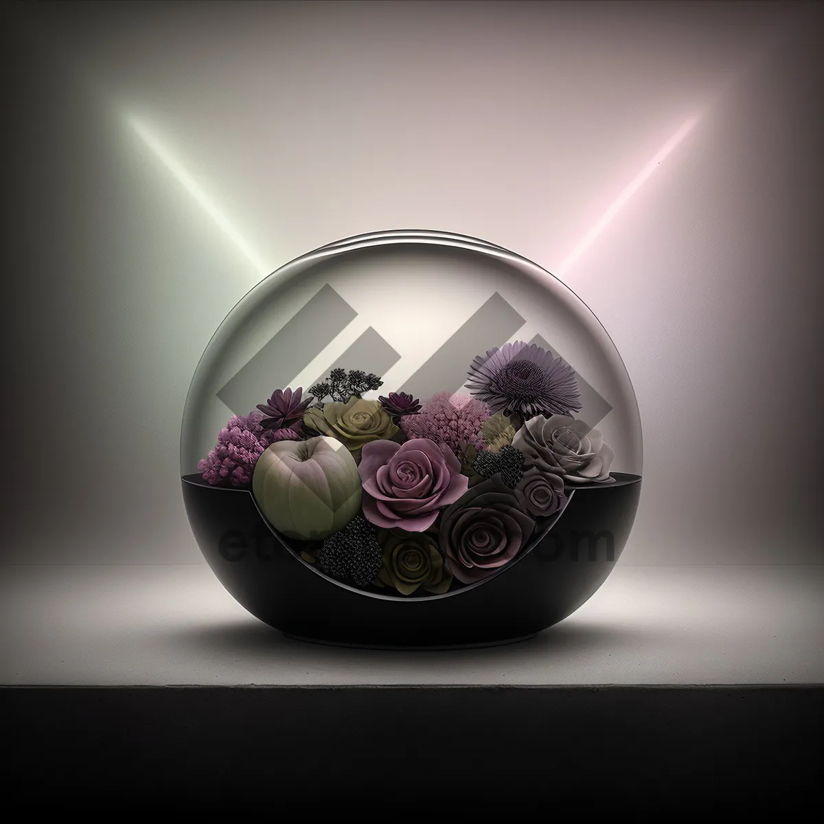 Picture of Globe Glass Sphere Design Icon