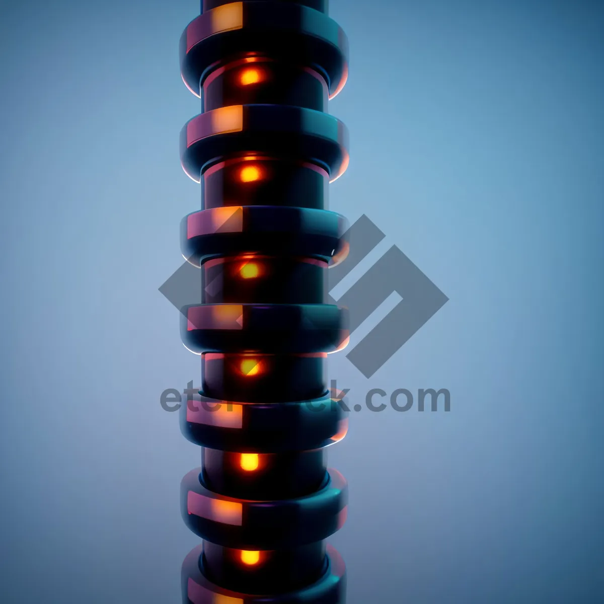 Picture of Stacked Coil Spring Finances and Currency