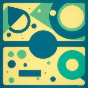 Shiny circle button graphic design icon.