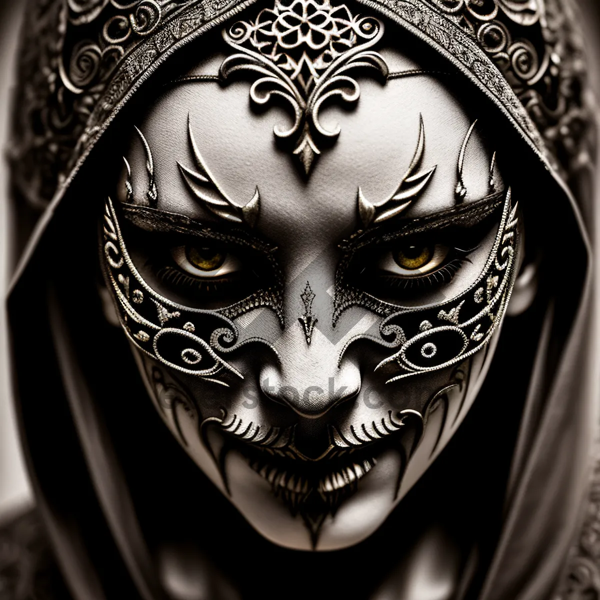 Picture of Venetian Carnival Mask: The Enigmatic Masquerade
