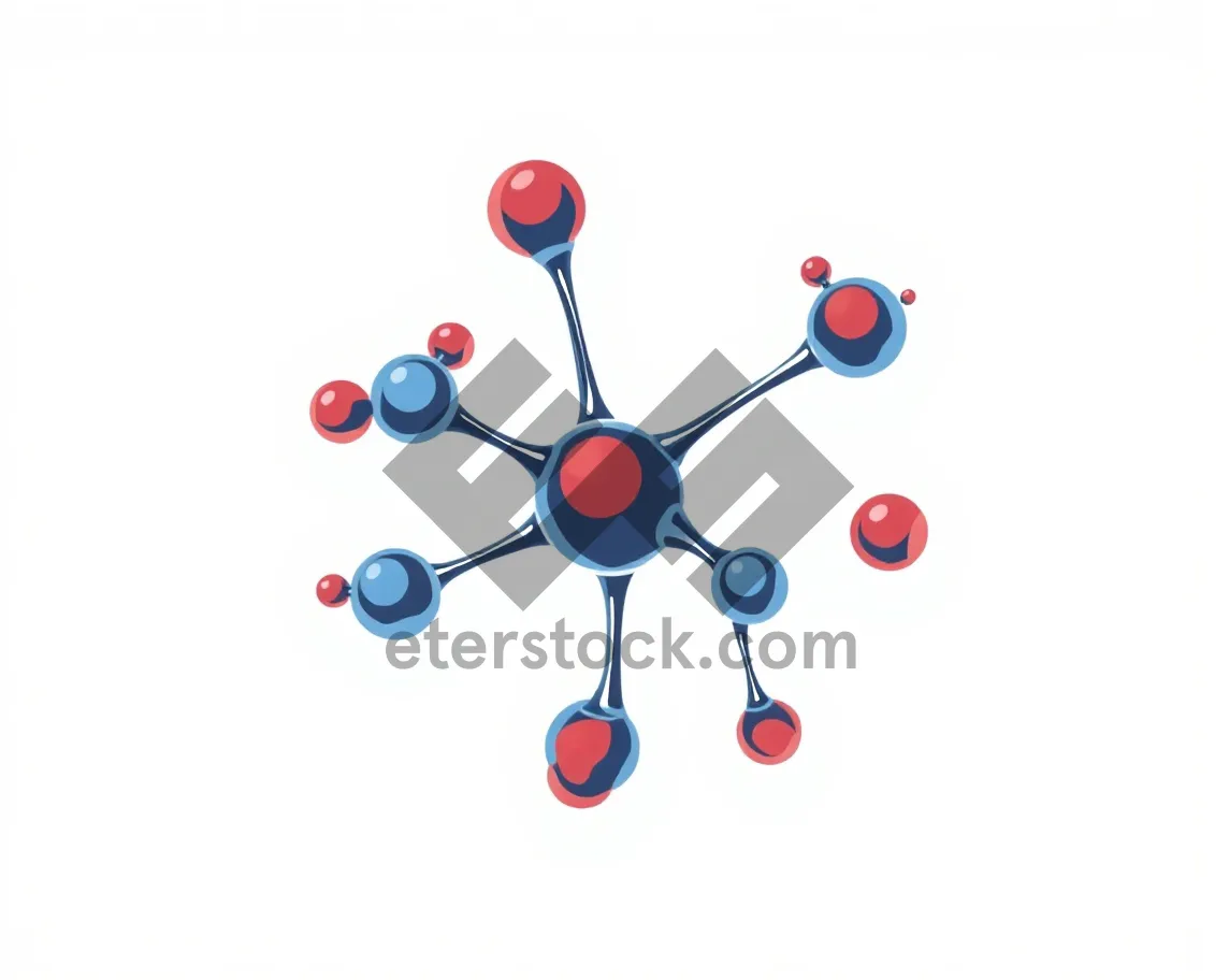 Picture of 3D human icon with birthday oxygen thumbtack symbol.