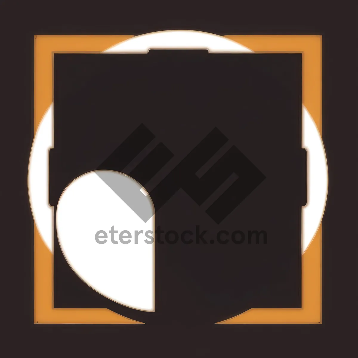 Picture of 3D Symbolic Icon with Hole Sign