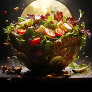 Delicious Grilled Beef Salad with Fresh Vegetables