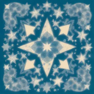 Frosty Snowflakes Celebration Art