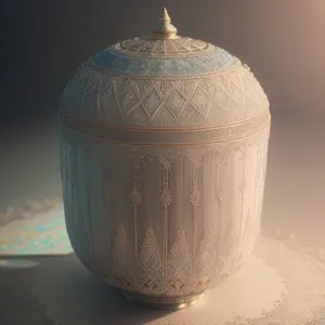 Chinese Traditional Ceramic Teapot with Dome Lid