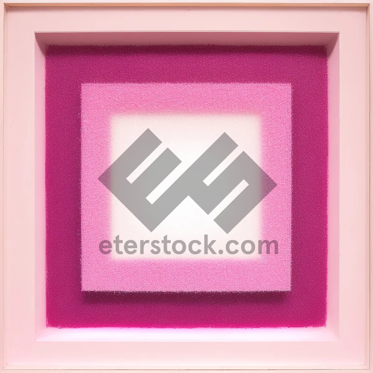 Picture of Vintage Wooden Frame with Decorative Grunge Border
