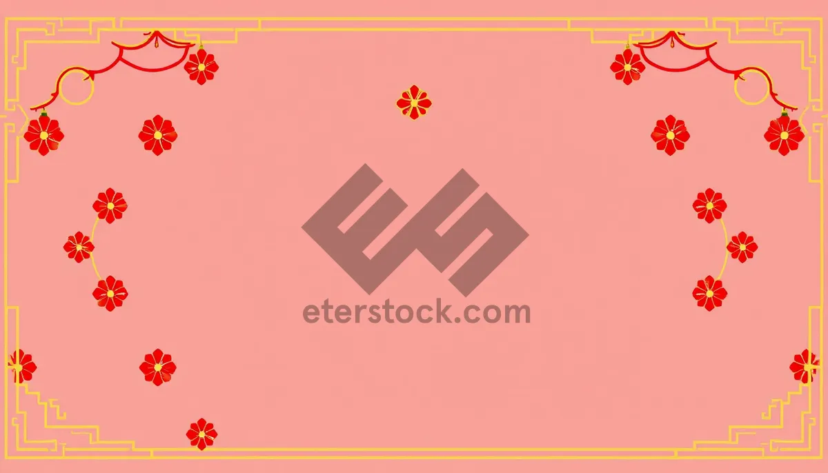 Picture of Floral Spring Pattern Graphic Wallpaper Design