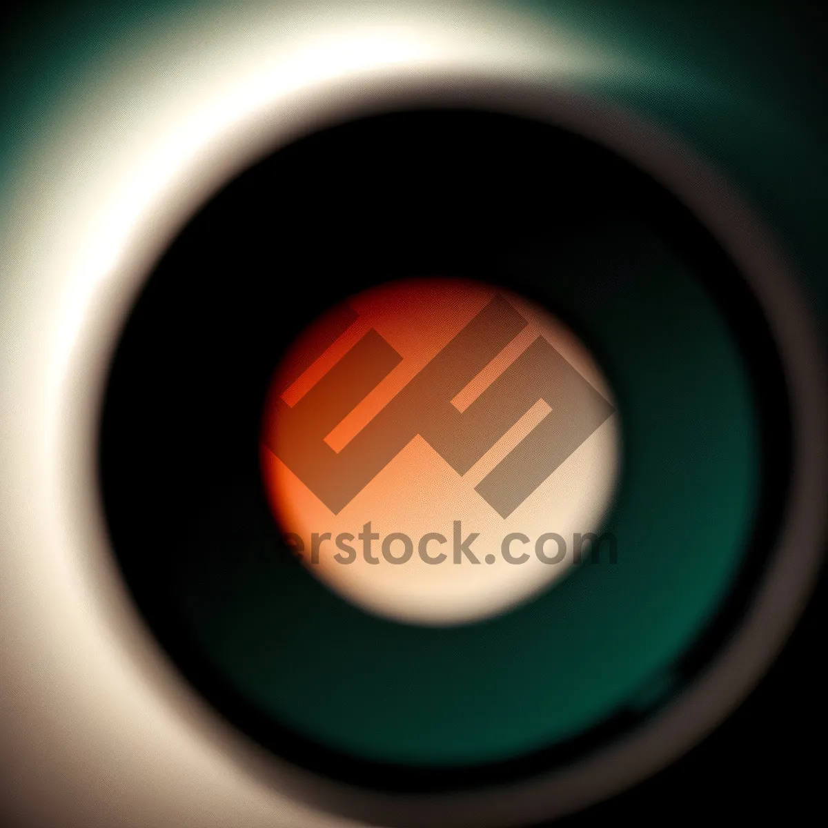 Picture of Shiny Round Button Set with Glass Reflection