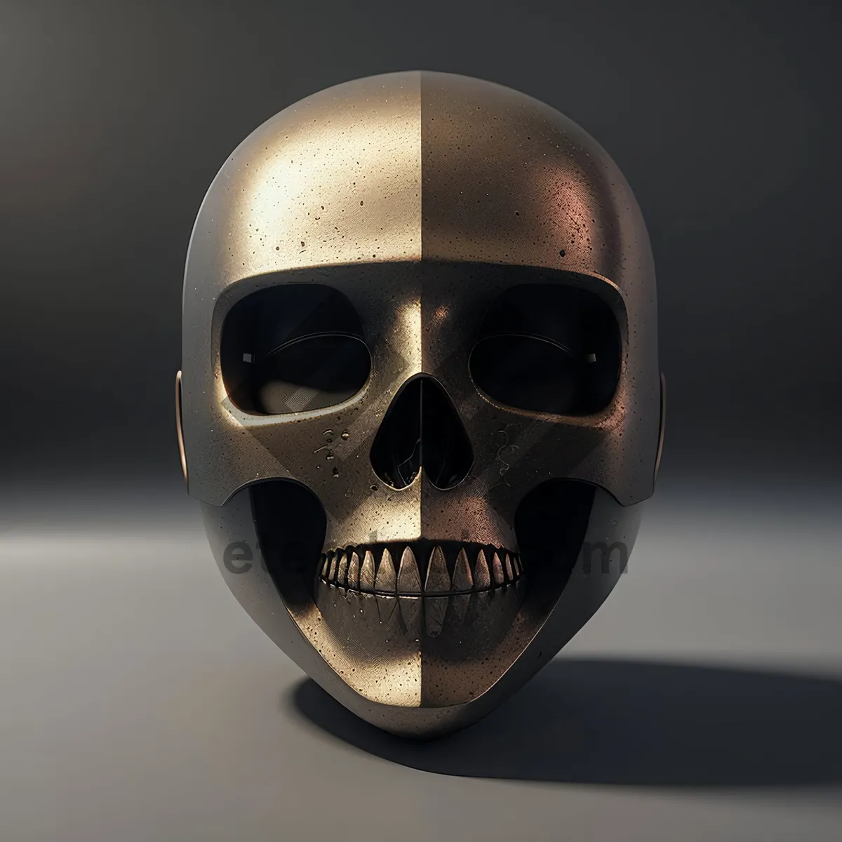 Picture of Dark Deception: Skull-Faced Masked Figure with Sunglasses