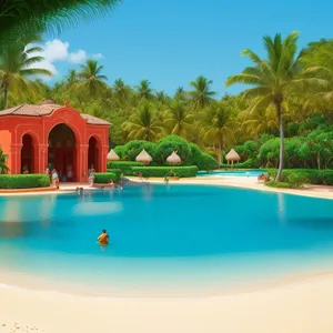 Paradise Escape: Luxury Resort Villa by the Tropical Beach