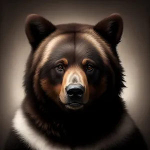 Adorable Border Collie Shepherd Dog - Cute Pet Portrait