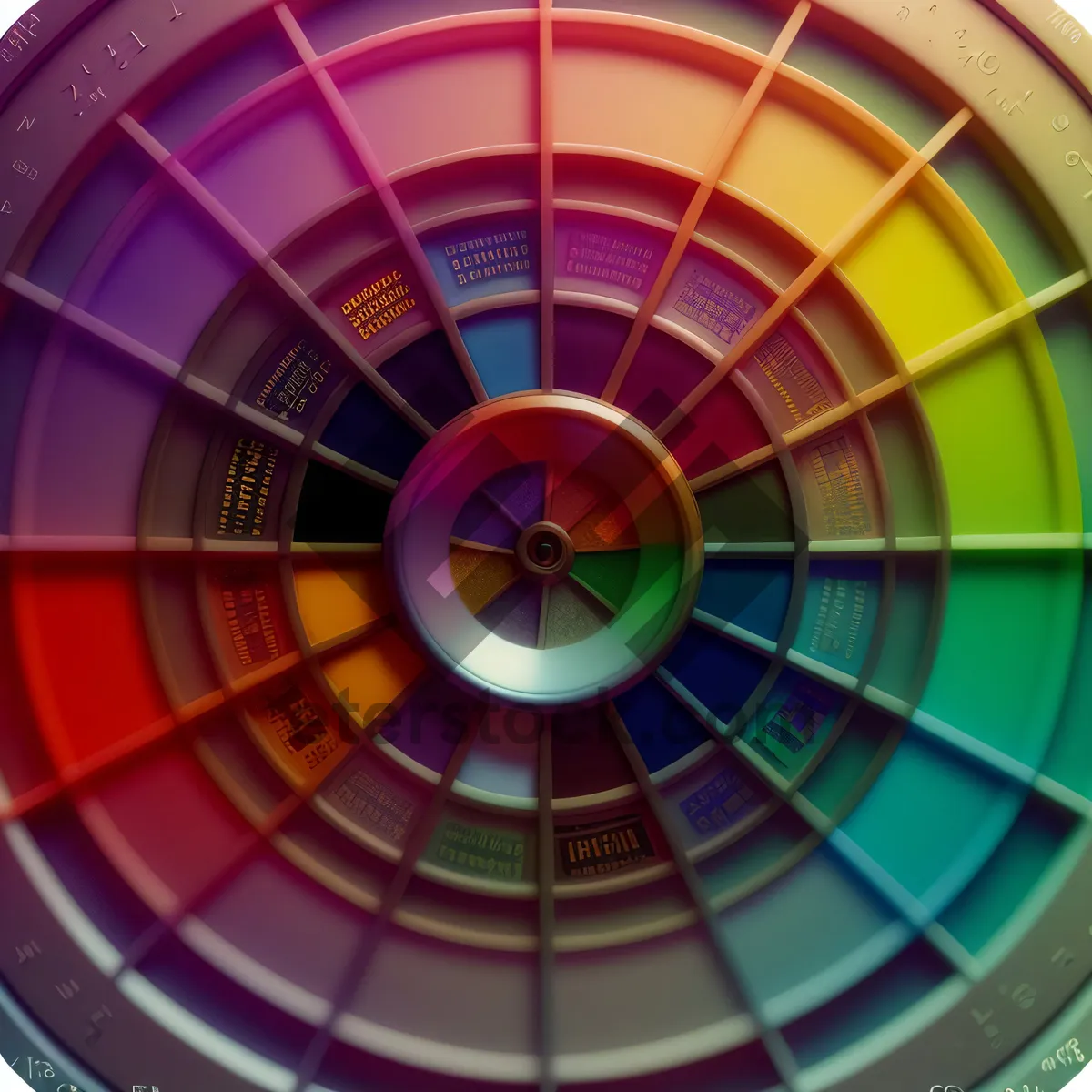 Picture of Colorful Compact Disk for Digital Storage Solution