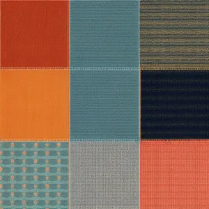 Retro checkered textile pattern with vintage colors.