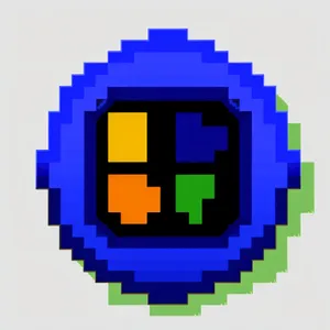 Pixelated Map Excavation Forum Symbol