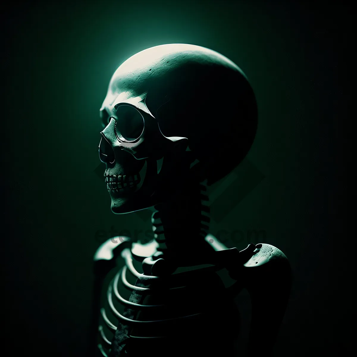 Picture of Haunted Skeleton: Spooky Anatomy of Death