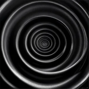 Spiraling Geometric Motion: A Colorful Fractal Swirl