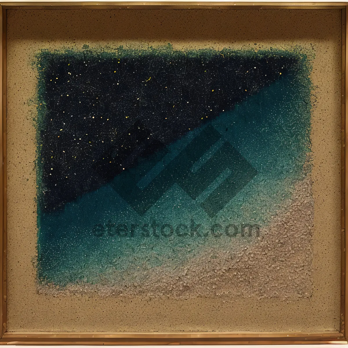 Picture of Antique Grunge Window Screen with Chalkboard Design