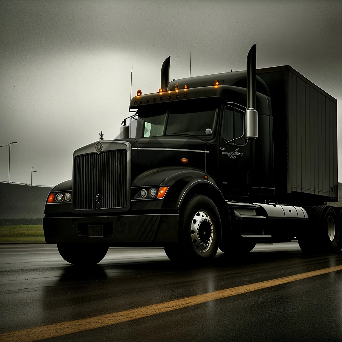 Picture of Efficient Freight Transport under Cloudy Skies