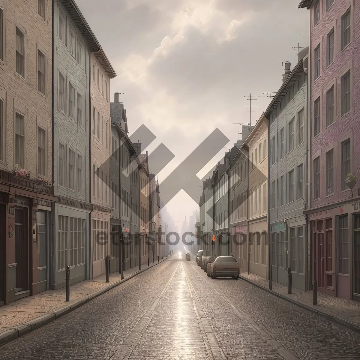 Picture of Historic University Building in Cityscape