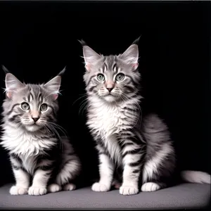 Adorable Tabby Kitten with Curious Whiskers