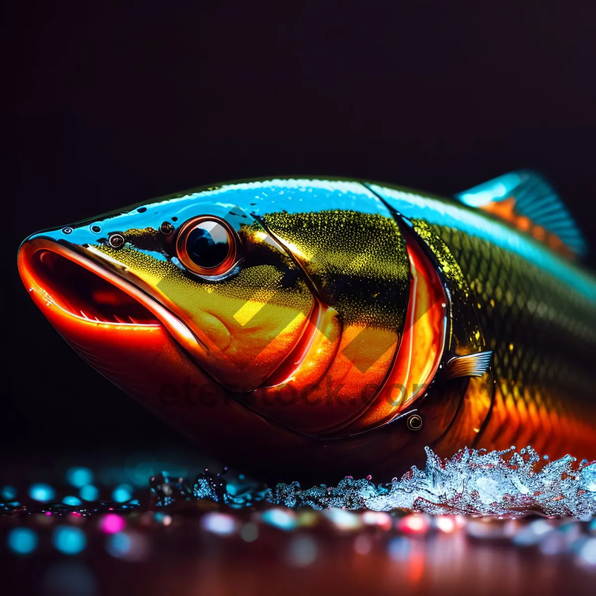 Picture of Marine Life: Underwater Fish and Bangle Eye