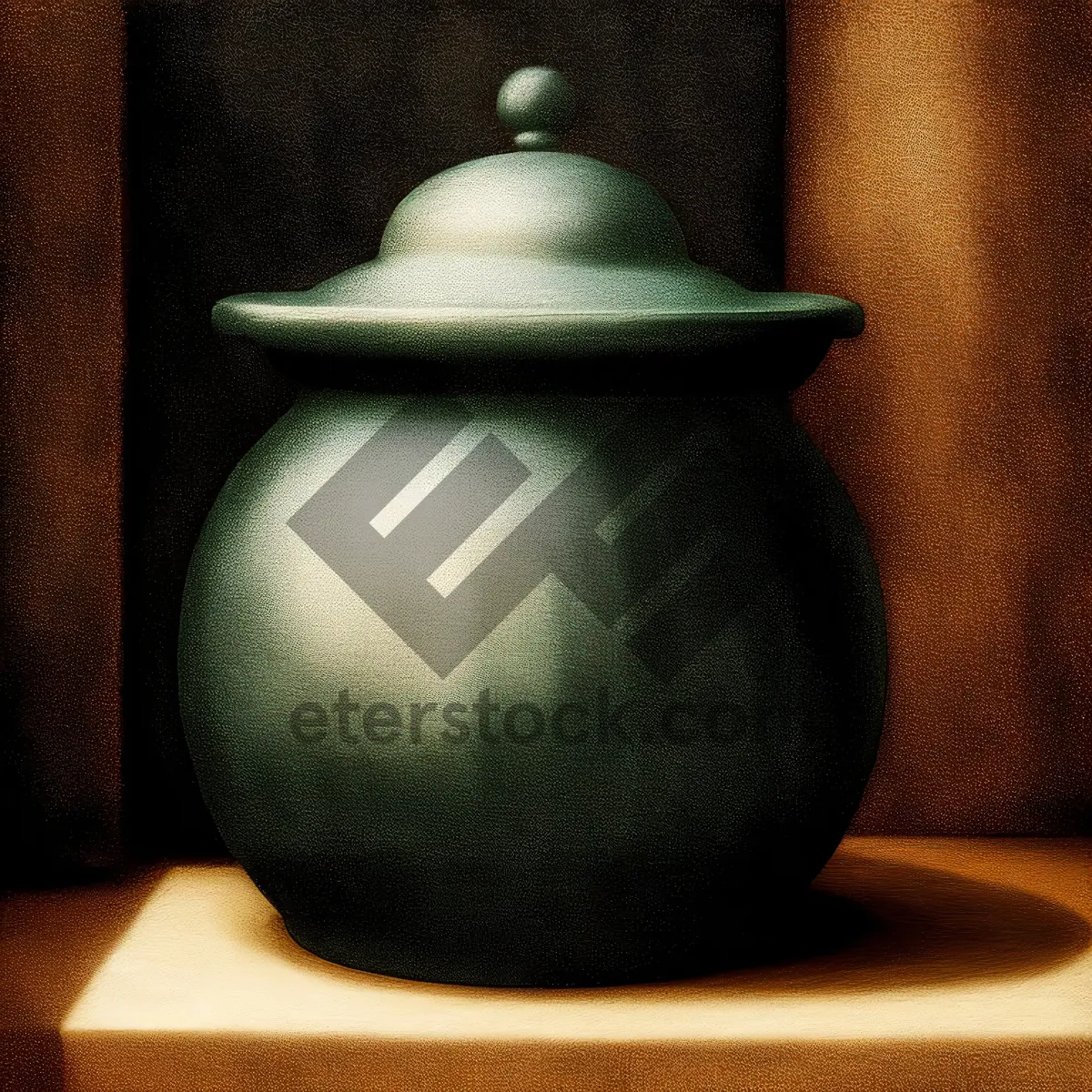 Picture of Traditional Ceramic Clay Teapot Pitcher – China Tea Utensil