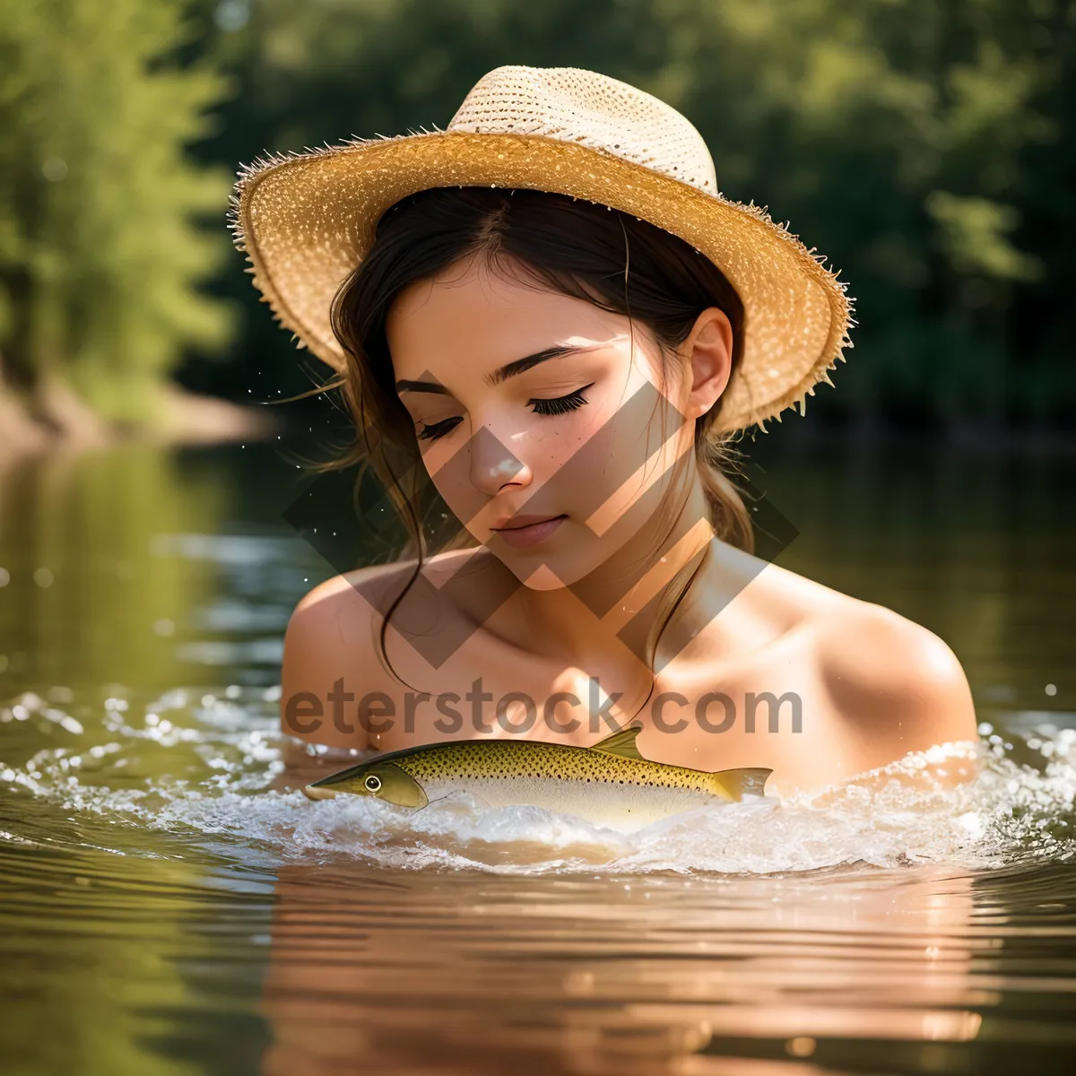 Picture of Joyful Summer Fun by the Beach