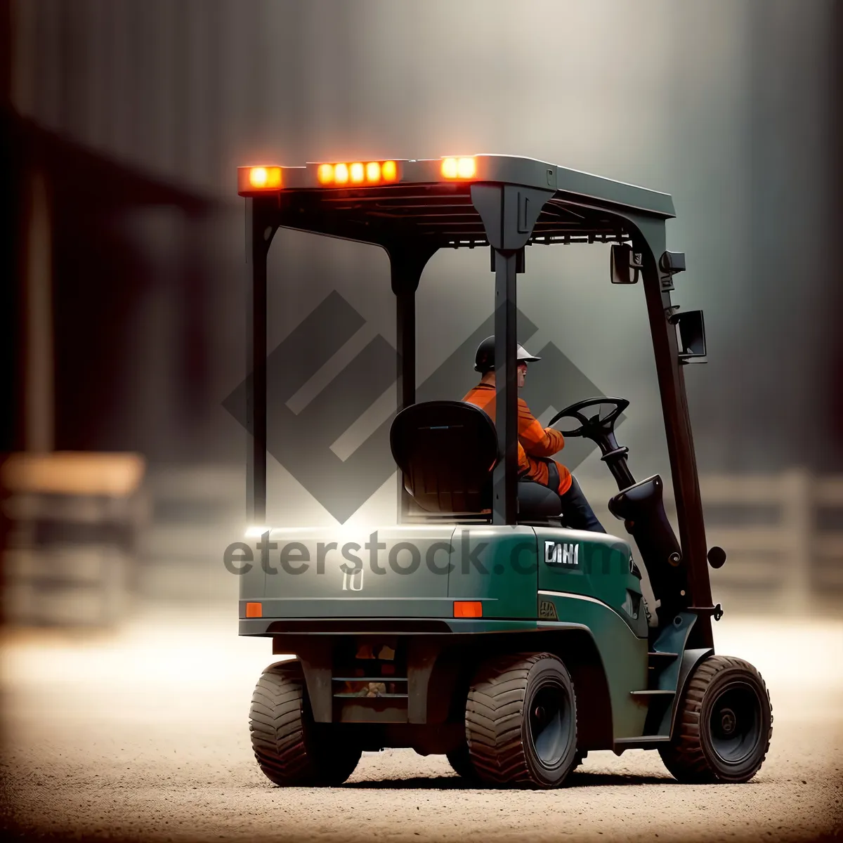 Picture of Heavy-duty Industrial Forklift Truck for Efficient Material Handling