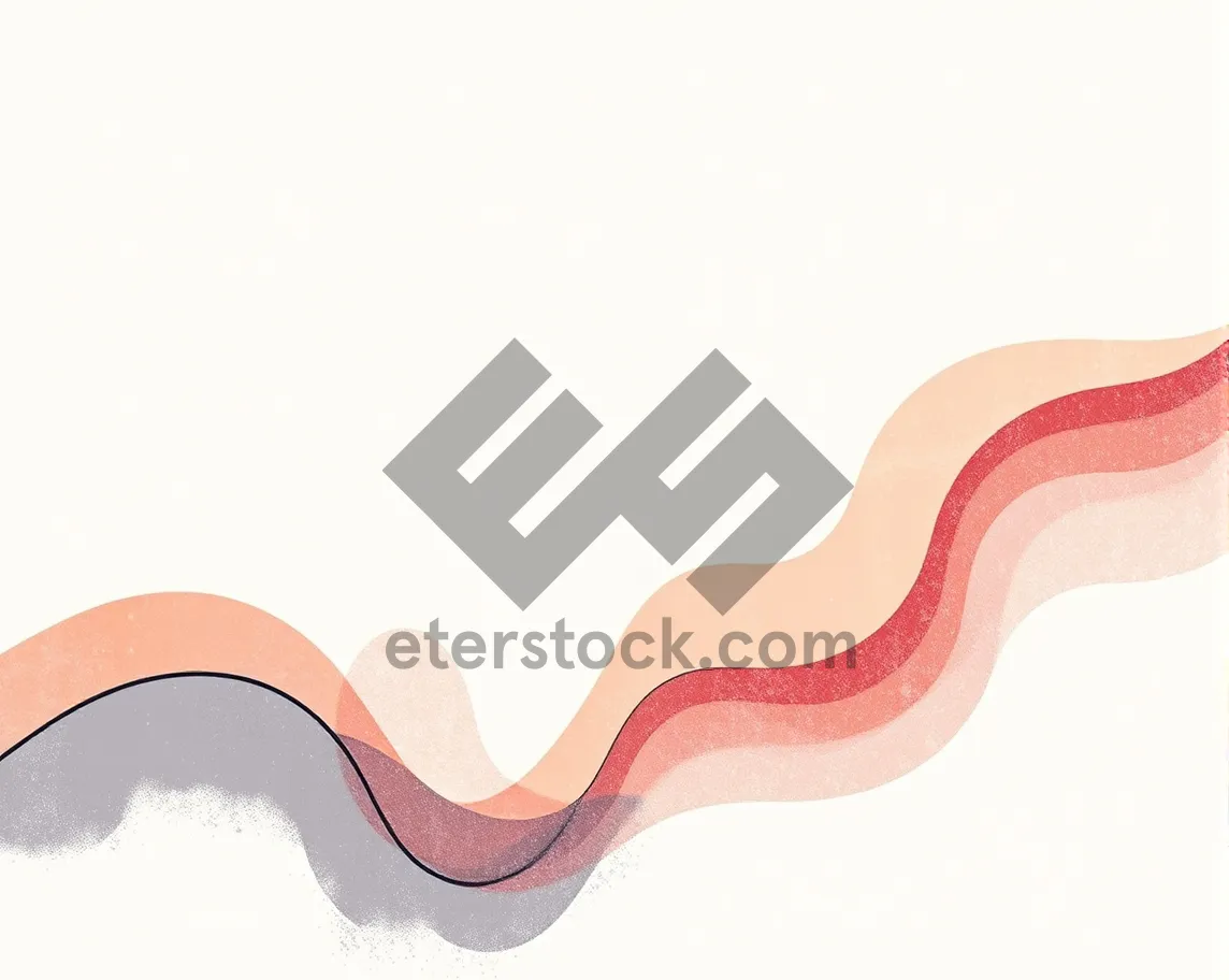 Picture of Wave Graphic Design Art Shape