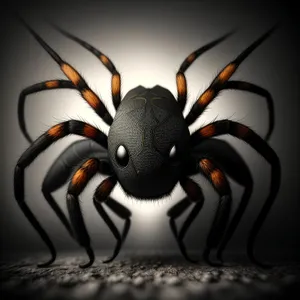 Black Widow Arachnid: Deadly Microorganism Carrying Virus