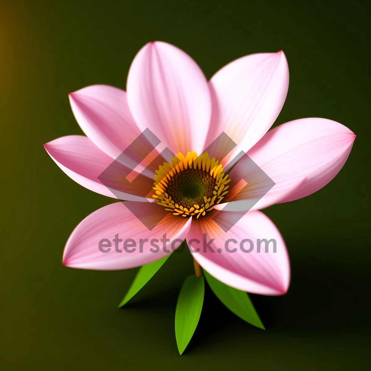 Picture of Daisy Blossom: Vibrant Pink Petals in Full Bloom