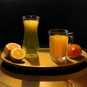 Morning Nutritious Breakfast on Table with Hot Coffee