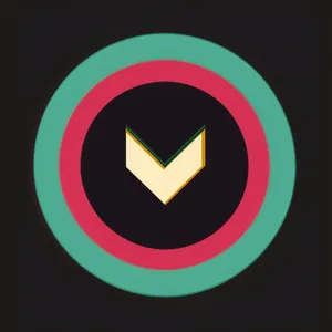 Web Round Glossy Circle Button Icon