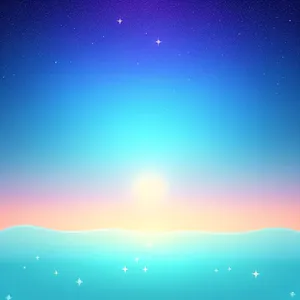 Winter Starry Night - Snowy Galaxy Illuminate Holiday