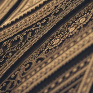 Arabesque Woven Texture on Cotton Velvet