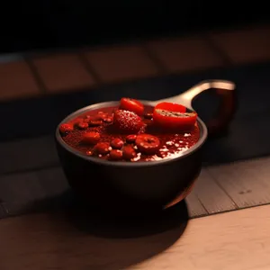 Fresh Berry Mix in a Delicious Dessert Bowl