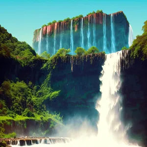 Serene Coastal Reflection: A Scenic Oceanic Haven