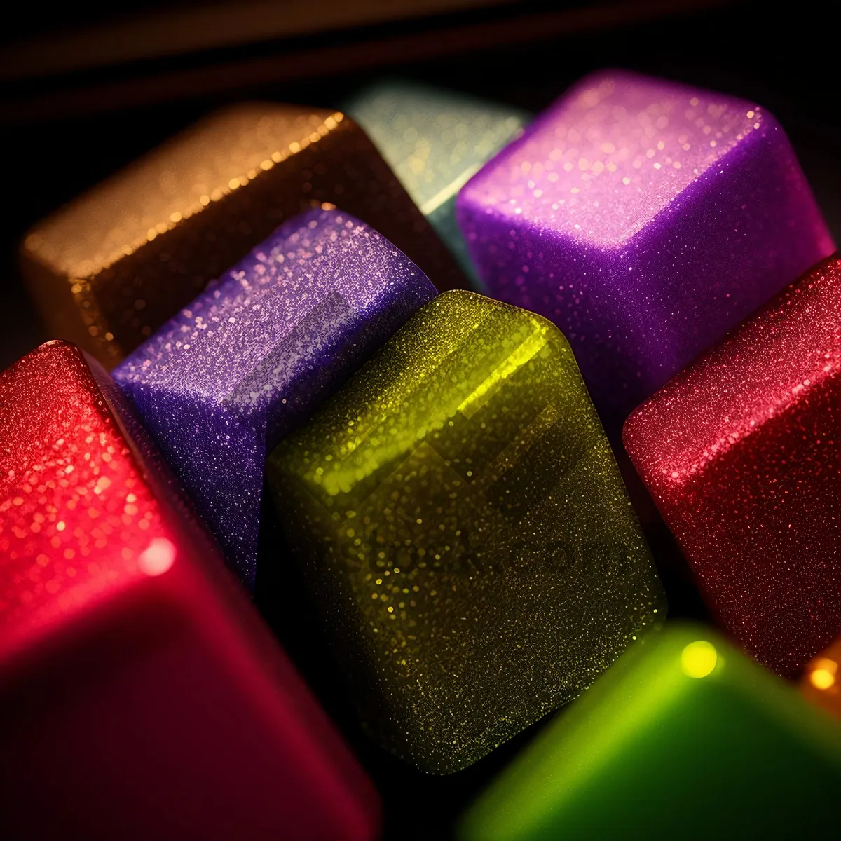 Picture of Sweet Candy Key: Keyboard Bliss with Confectionery Button