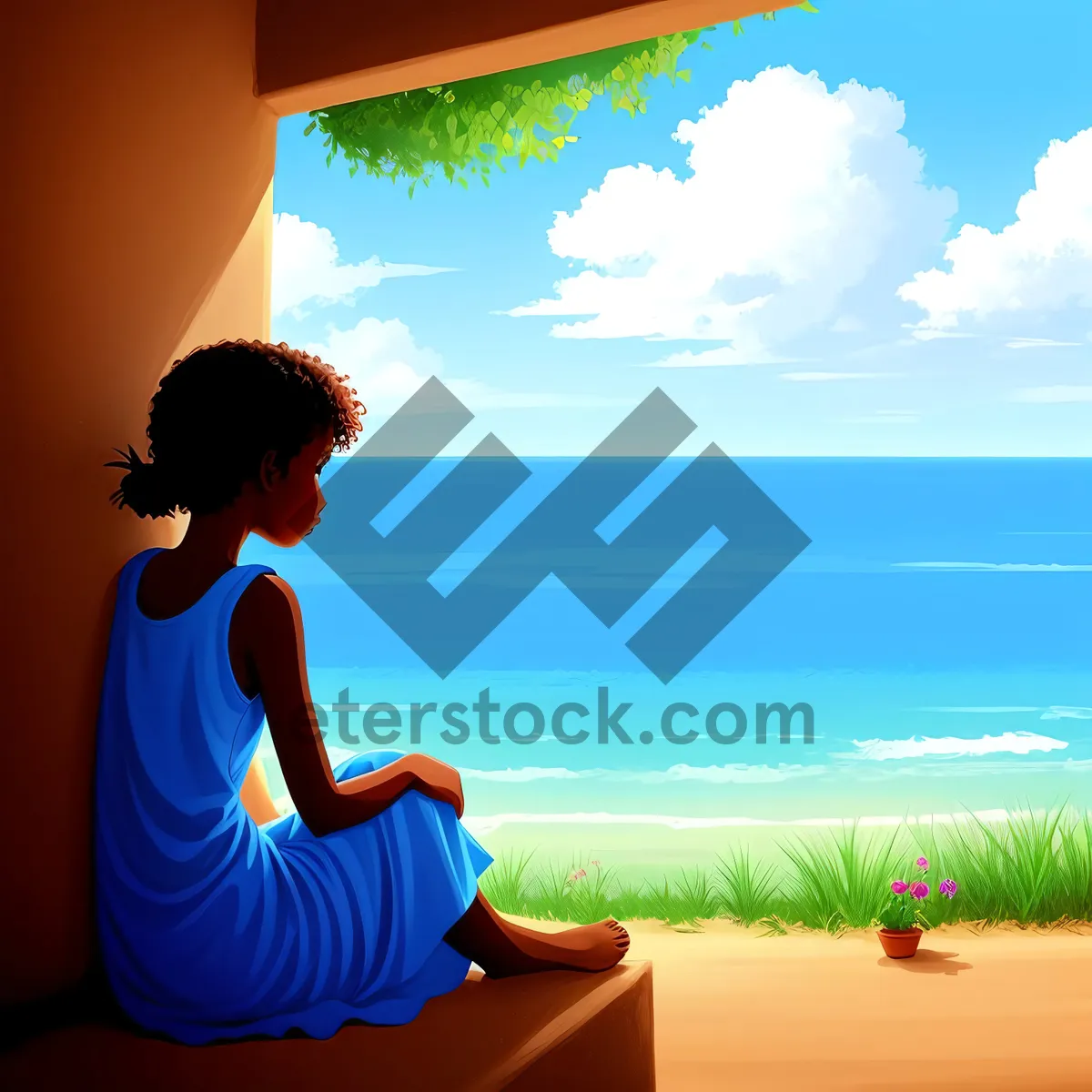 Picture of Sun-Kissed Paradise: Beach Bliss and Summer Vibes