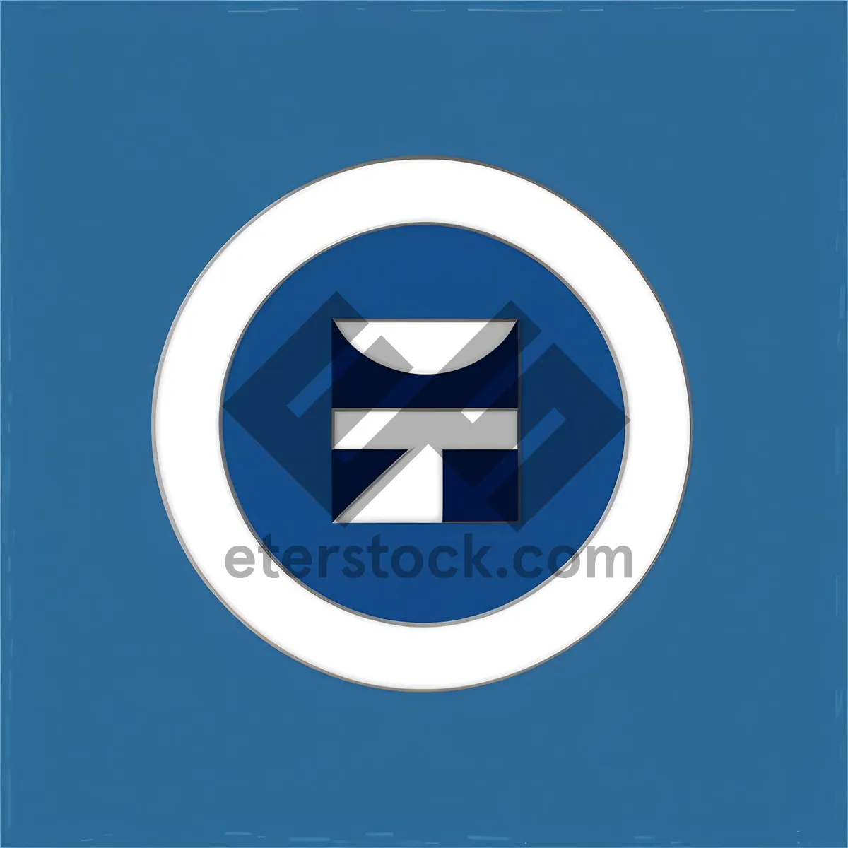 Picture of Depository Bank Facility Symbol Icon