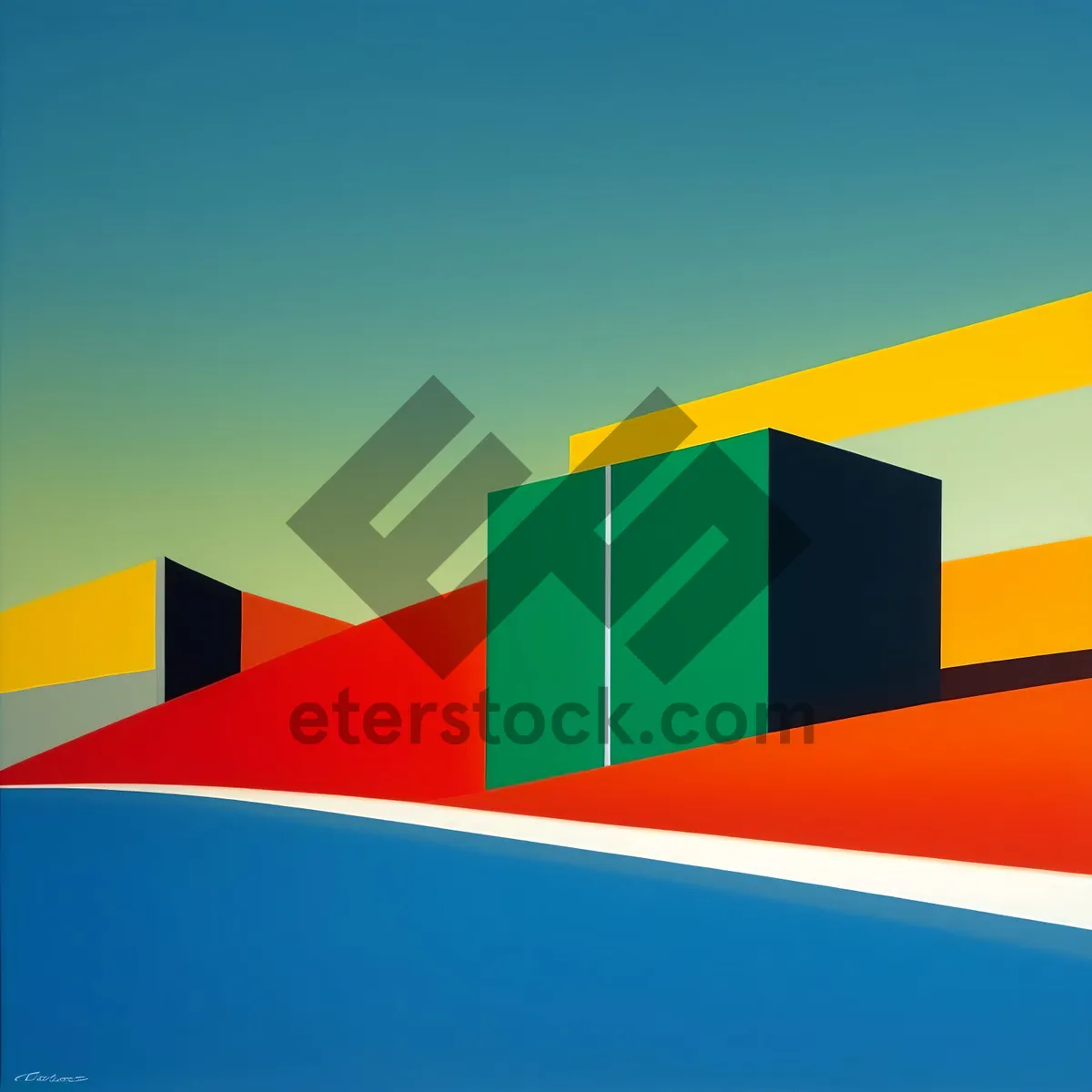 Picture of Country Export Flag Design: 3D Graphic Symbol Sign
