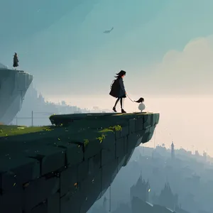 City Skyline Reflections on Harbor Waters