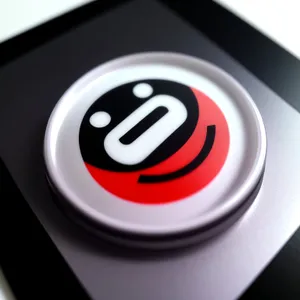 Glossy Chrome Button Icon