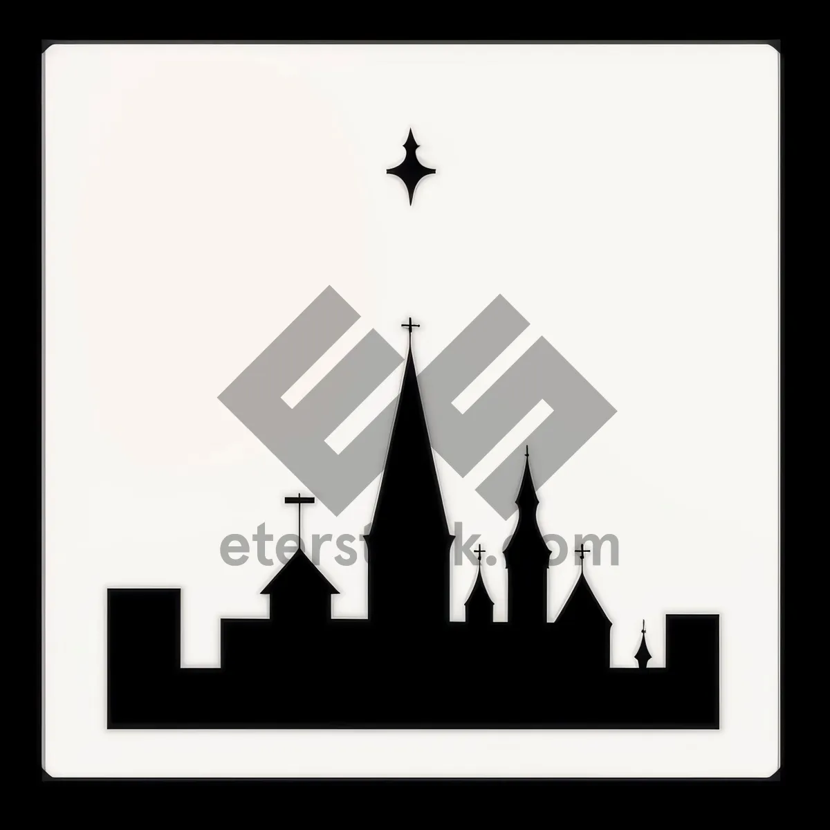 Picture of Eternal Watch: Fin, Cemetery Silhouette, Tower Symbol.