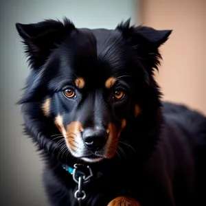 Beautiful Border Collie Shepherd Dog Portrait