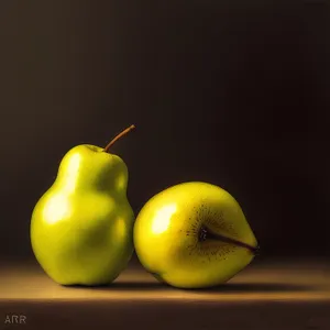 Fresh Granny Smith apple, a healthy and juicy snack